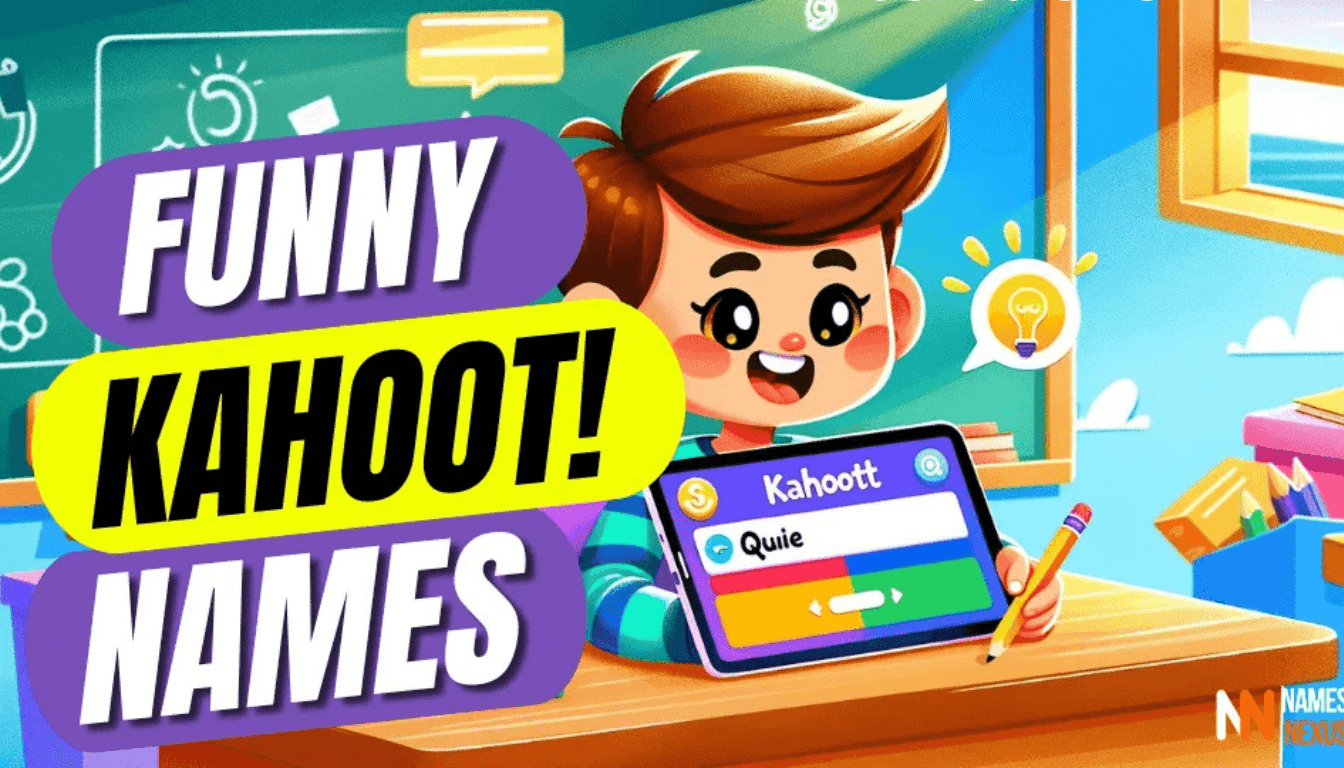 funny names for kahoot