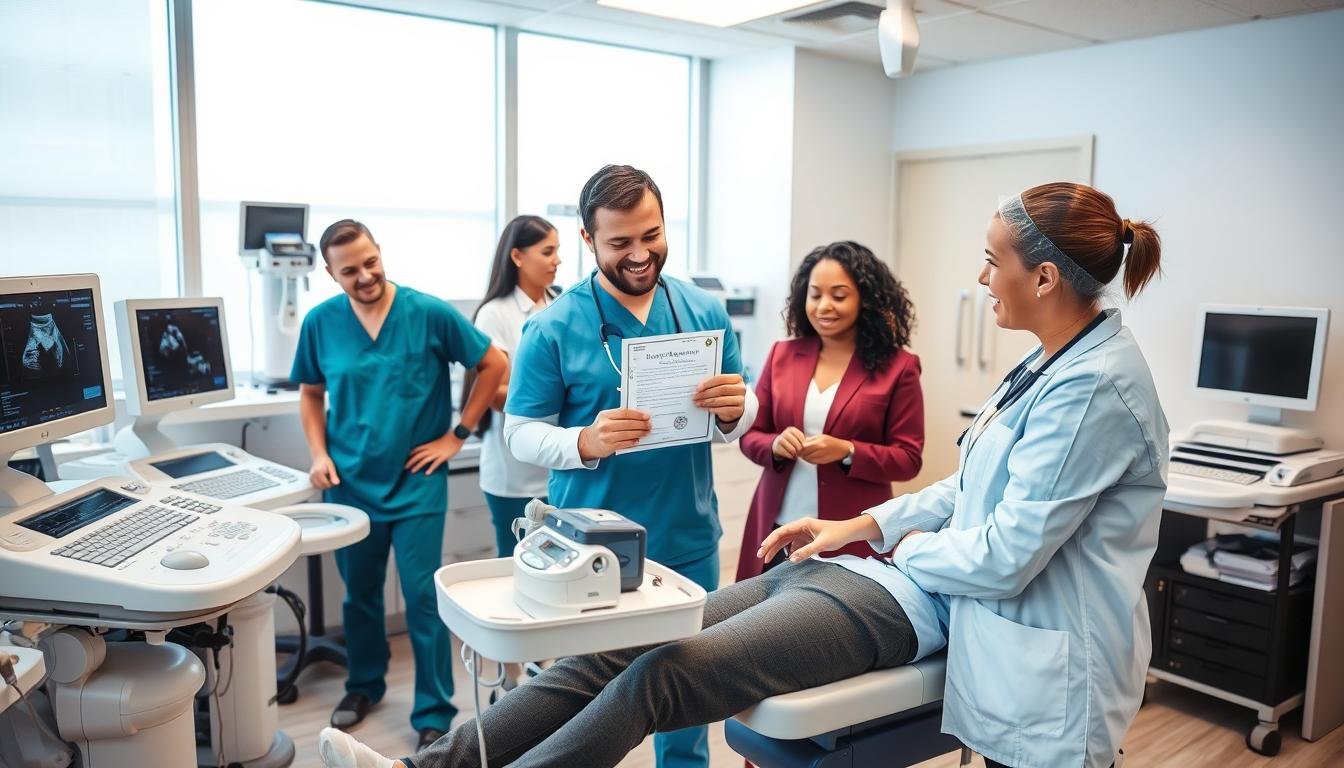 how much does an ultrasound tech make