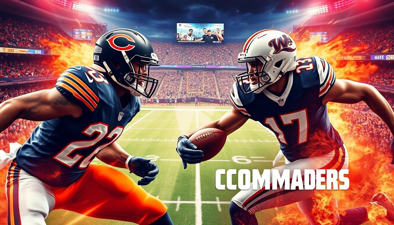 chicago bears vs washington commanders match player stats